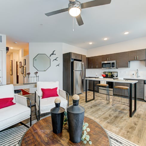 The Line Urban Flats Living Dining Room Combo